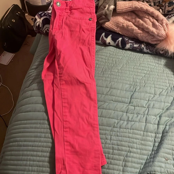 Liquid Gold Girl Pink‎ Bling Pants Size 4 - Picture 2 of 9
